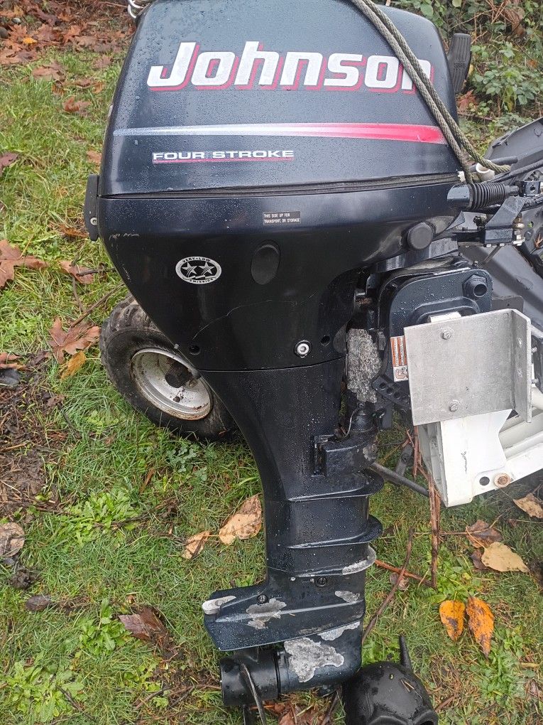 9.9 Four Stroke Johnson Boat Motor
