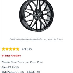 4 Black Rims