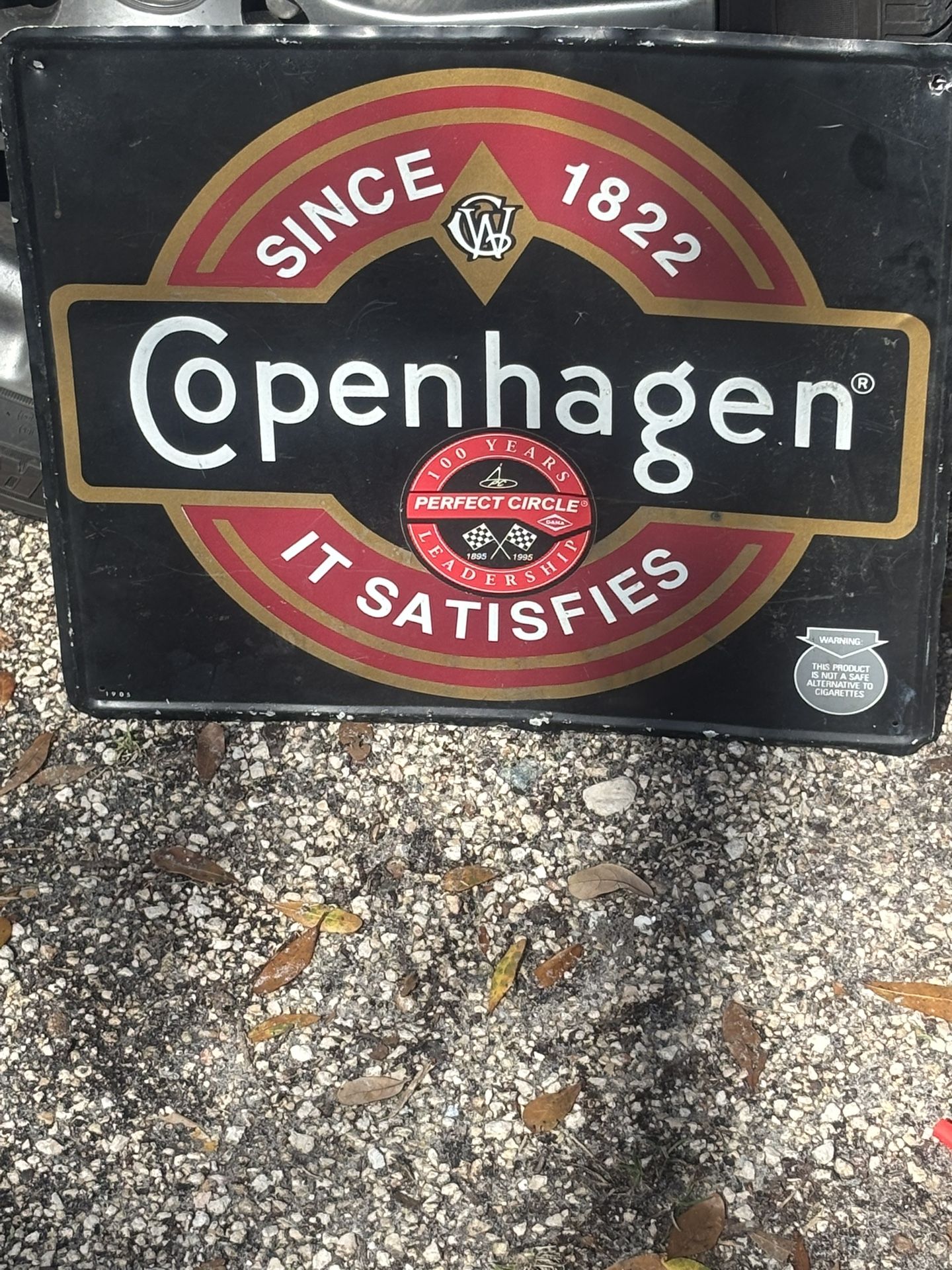 Tin Copenhagen Sign