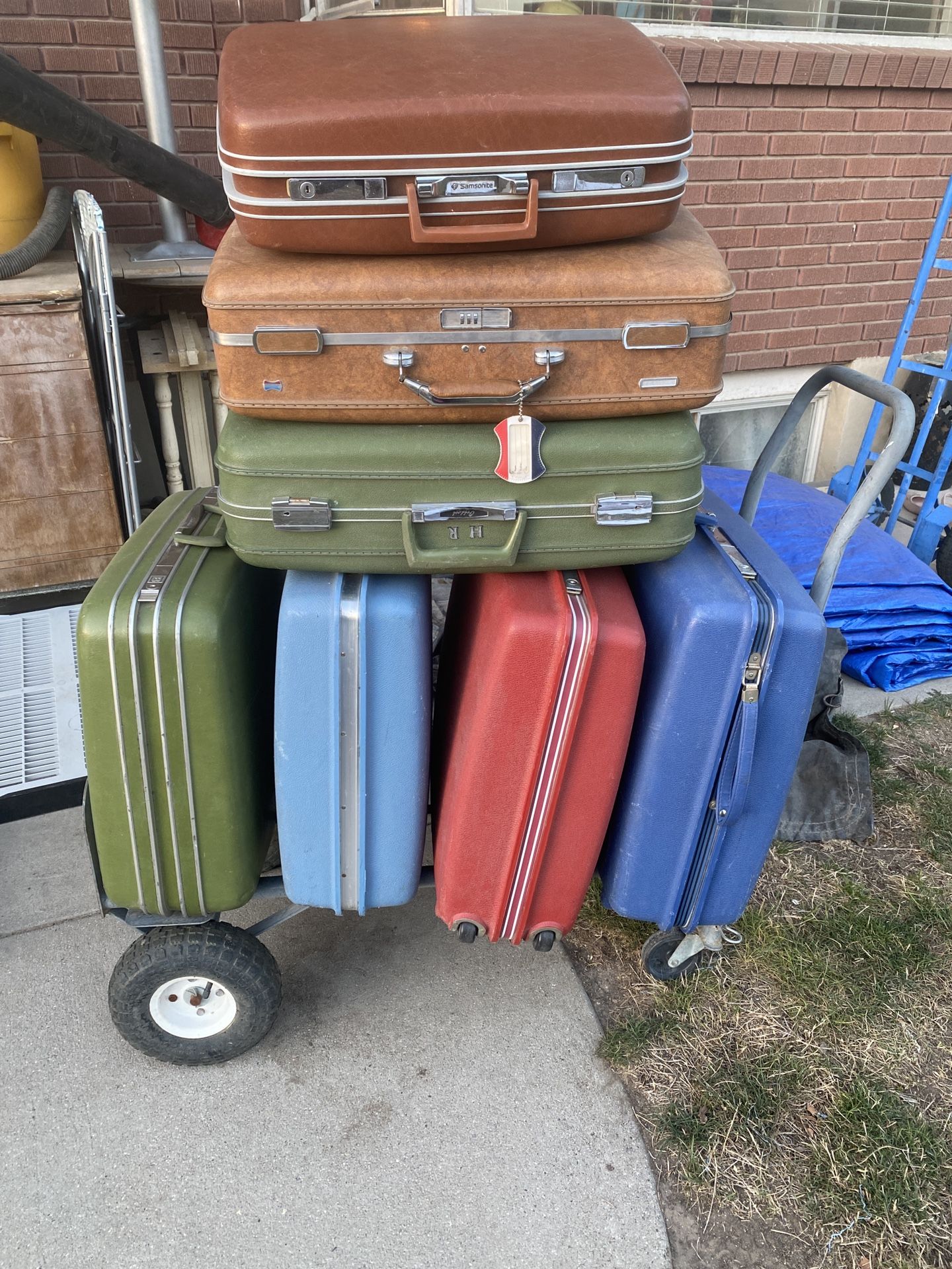 Vintage Luggage -prices Vary