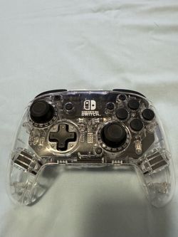 Nintendo Switch Clear Wireless Controller