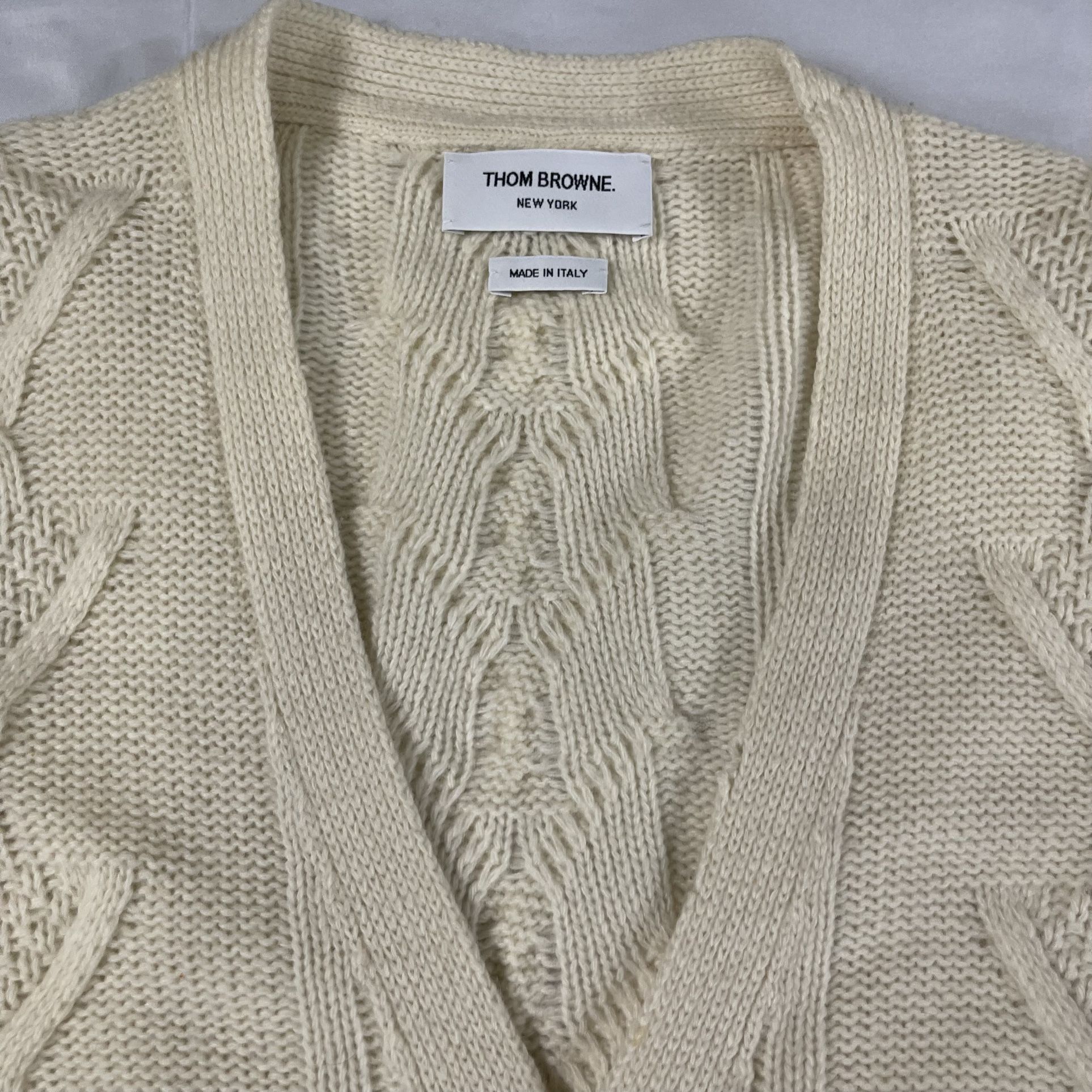 THOM BROWNE CARDIGAN