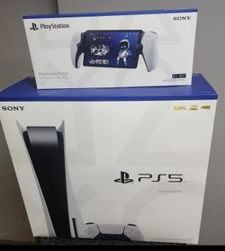 Ps5 With PlayStation Portal