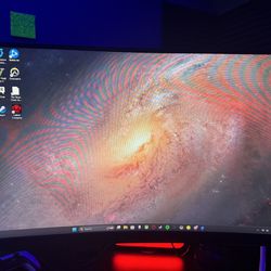 2 MSI Gaming Monitors With duel VESA Mount Please Make An Offer