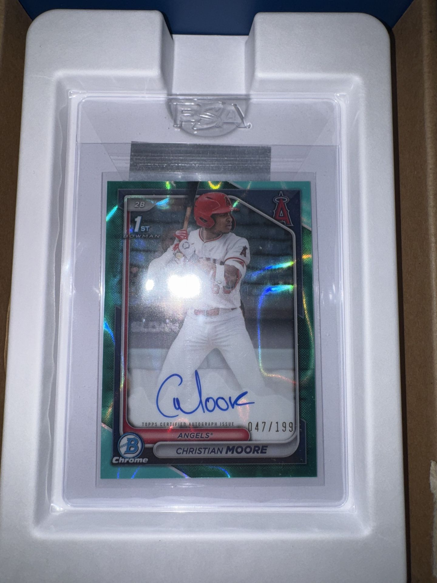 Christian Moore 1st Bowman Auto /99