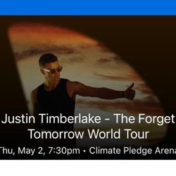 Justin Timberlake Concert Tickets For Sale 