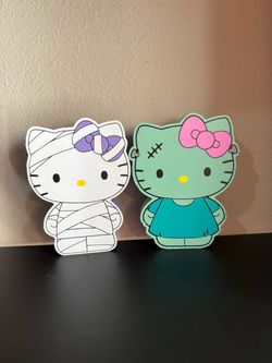 hello kitty Halloween decor