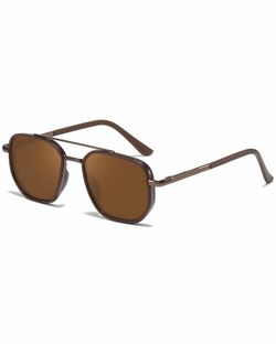 Tangle Free Aviator Sunglasses For Women Men Square Frame Sun Glasses For Driving & Traveling UV Protection UV400, Since Item Says UV 400 In Fulfilmen
