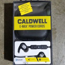 Cardwell E-Max Power Cords Sound Proof Earbuds 