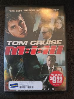 Mission Impossible 3 DVD