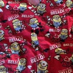 Minions Scrub Top