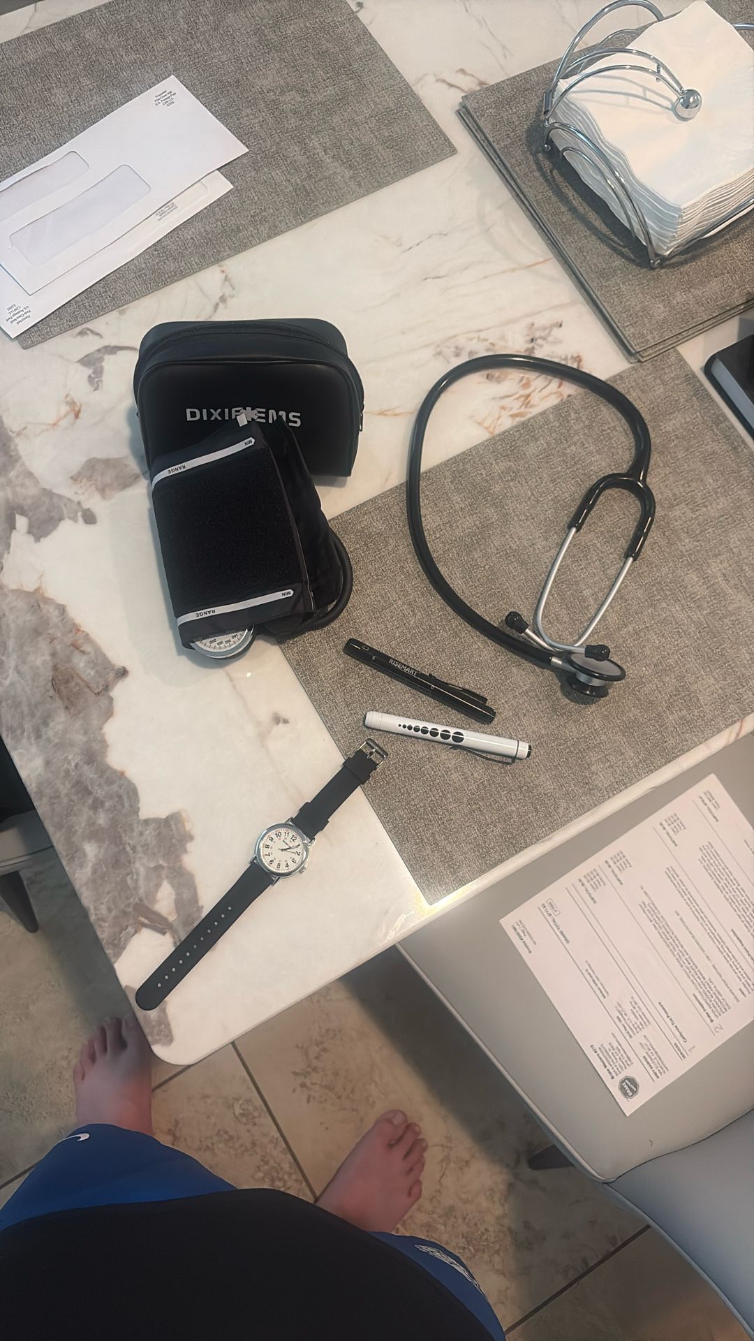 EMT/Paramedic School Equipment