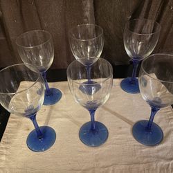 Libby Wine Glasses 6