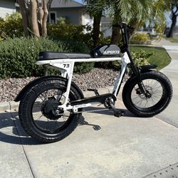 Super 73 S2 (157 Miles) Rare Bone White Colorway——NO TRADES😡