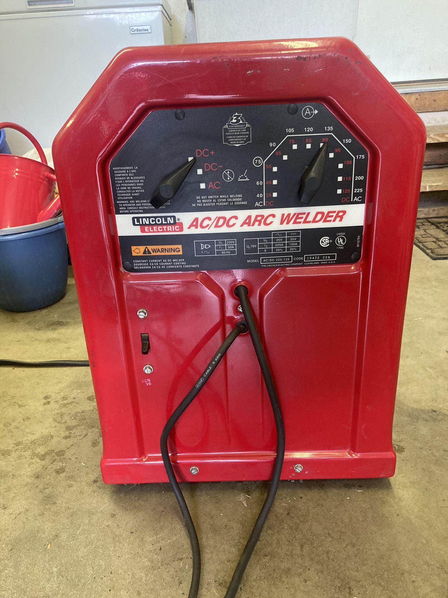 Lincoln AC/DC arc welder 225/125 for Sale in Antioch, IL - OfferUp