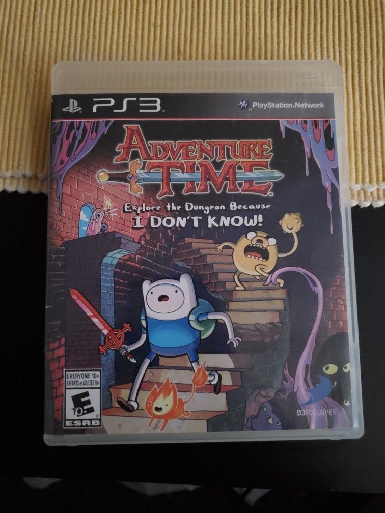 Adventure Time Explore The Dungeon Because I Don't Know! PlayStation 3 PS3