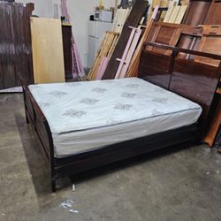 Queen Bed And Mattress