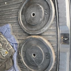 50lb CAP Standard 1inch Weight Plates 