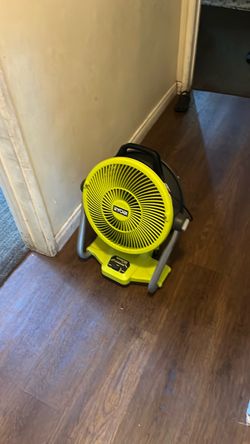 18V or electric Ryobi fan