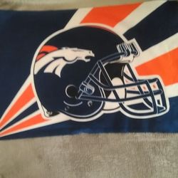 Broncos, Nuggets And Avalanche Flags