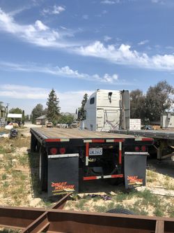 Roll off trailer 24ft