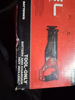 Milwaukee Fuel Cordless Reciprocating Saw Tool Only