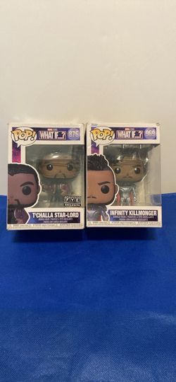 Funko Pop Marvel What If T'Challa Star-Lord & Infinity Killmonger