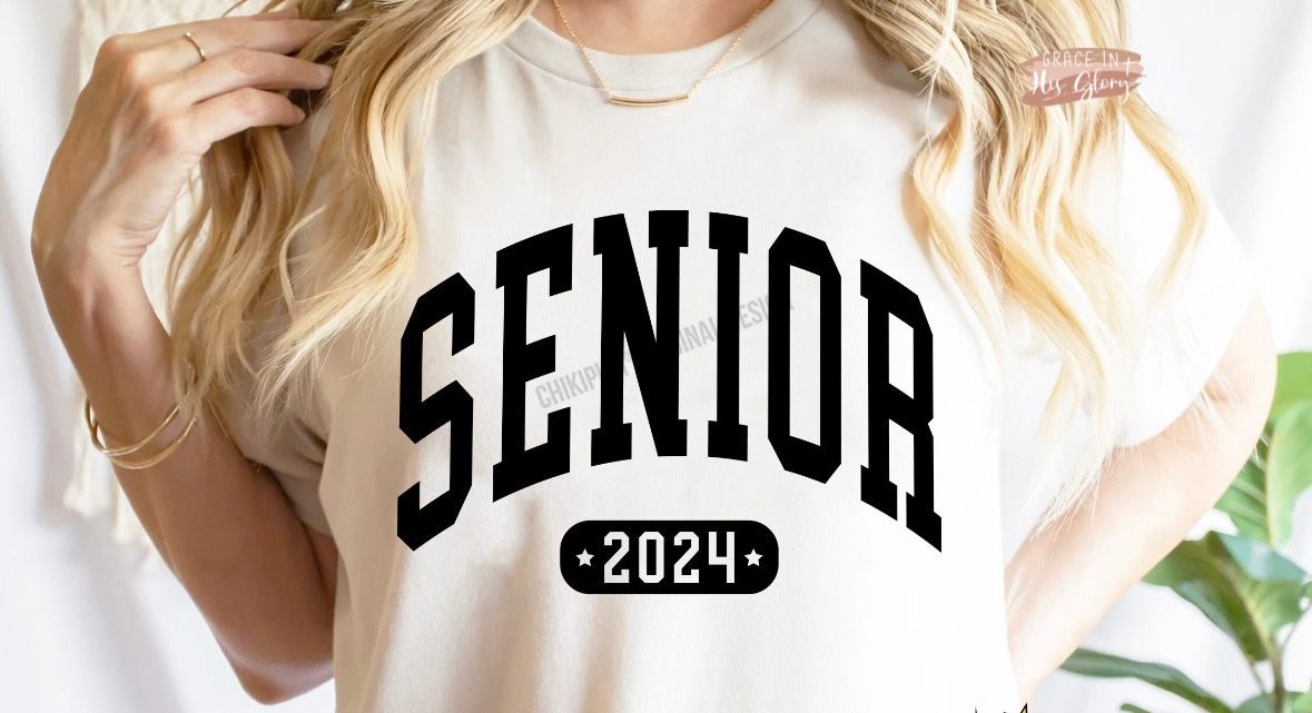 Senior 2024 Tshirt Or Crew