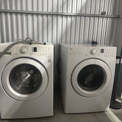 Front Load LG Washer And Dryer (normal Wear And Tear)