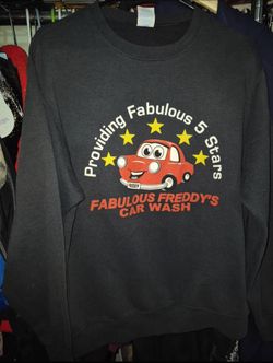Meduim Fabulous Freddy's Car Wash Graphic Sweatshirt