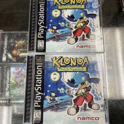 Klonoa Ps1 $450 Each Gamehogs 11am-7pm