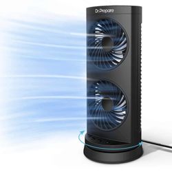 New In Box Dr. Prepare Tower Fan Oscillating Fan 13 inch