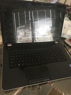 HP laptop.