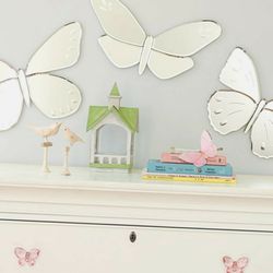 3D Butterfly Mirrors