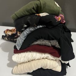 9 Women’s Shirts Size Small 