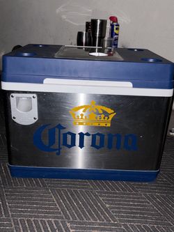 Corona Branded Stainless Steel Ice Chest / fridge