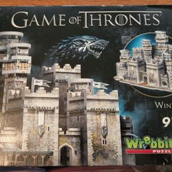 GAME OF THRONES WINTERFELL 3D PUZZLE 