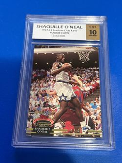 1992-93 stadium club shaquille o'neal #247 rookie