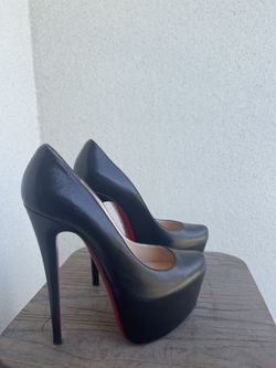 Black Christian Louboutin Daffodil Platforms