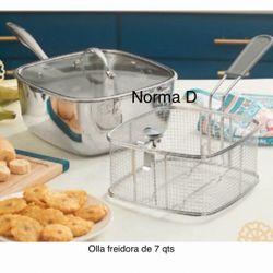 Olla Freidora De 7 Qts Nueva En Su Caja 🌺 Princess House 🌺