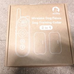 MimoFpet Wireless Dog Fence Dog Training Collar 2 In 1