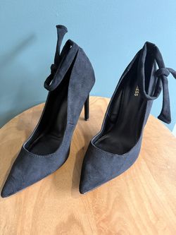 Express Ankle Tie Heels Size 10