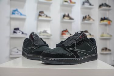 Jordan 1 Low OG SP Black Phantom Travis Thunder