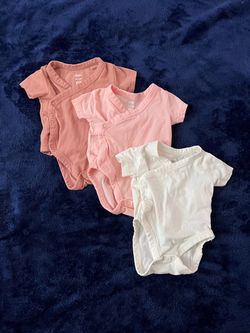 Baby Bodysuit Set of 3 Short Sleeve