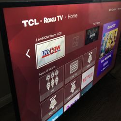 TCL 50" CLASS 4-SERIES 4K UHD HDR ROKU SMART TV - 50S421