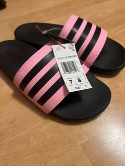 Size 7 ADIDAS comfort slides