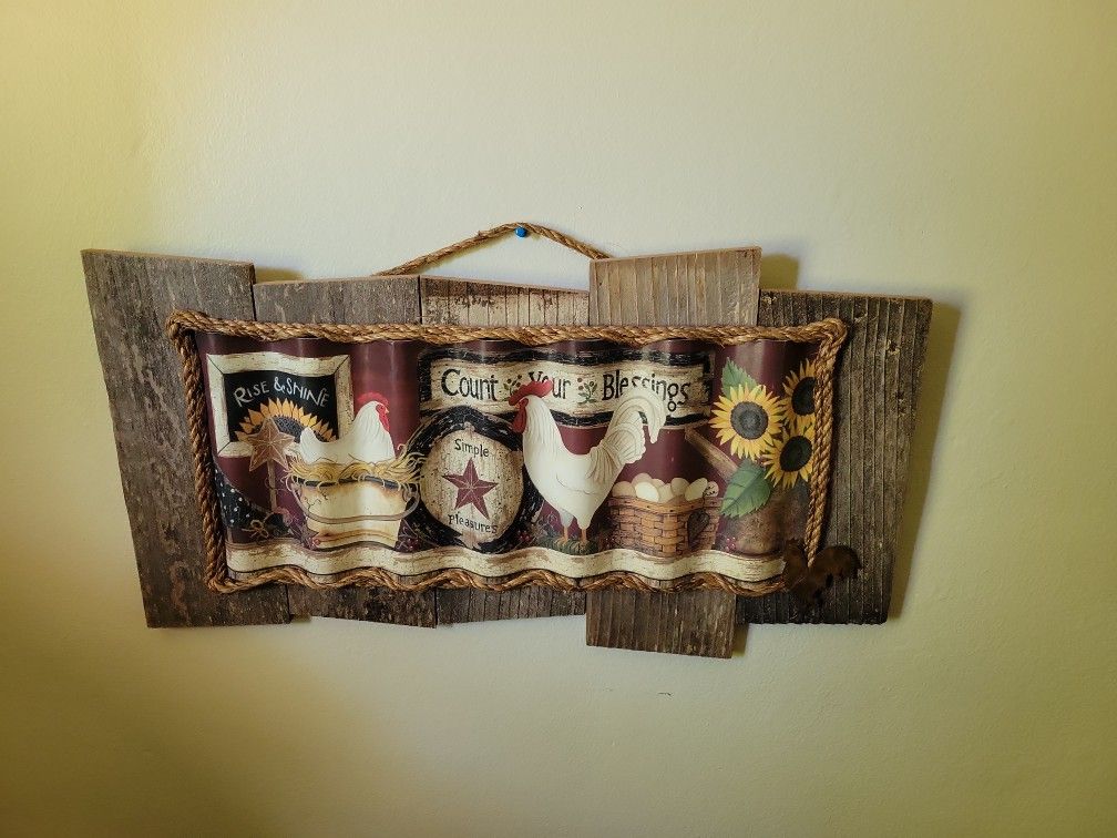 Chicken And Rooster Sign