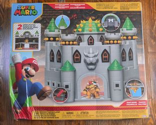 New Deluxe Bowser Castle Playset
