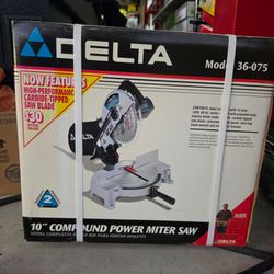 Compound miter saw 10inch DELTA