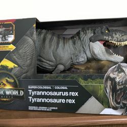 SUPER COLOSSAL 39in Long Jurassic World Rebirth Tyrannosaurus Rex T-Rex Dinosaur
